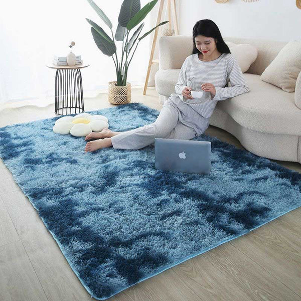 Tapis Japonais Bleu