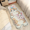 Tapis Japonais Chat