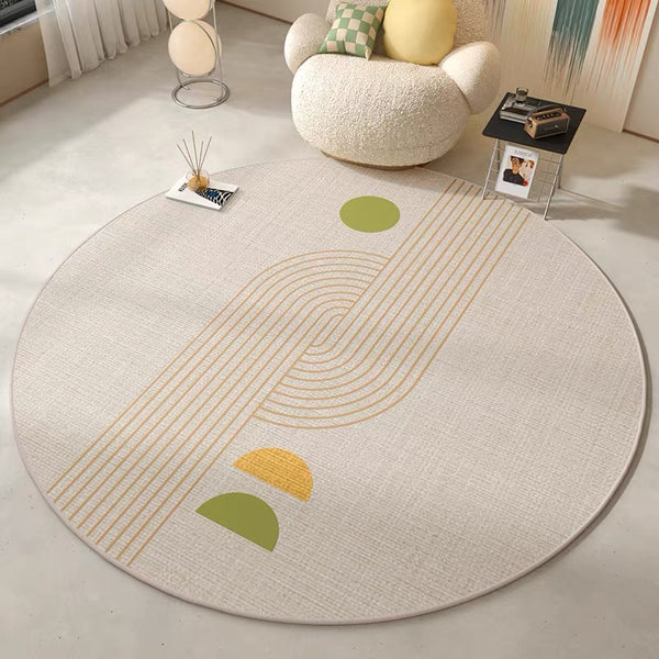 Tapis Japonais Rond