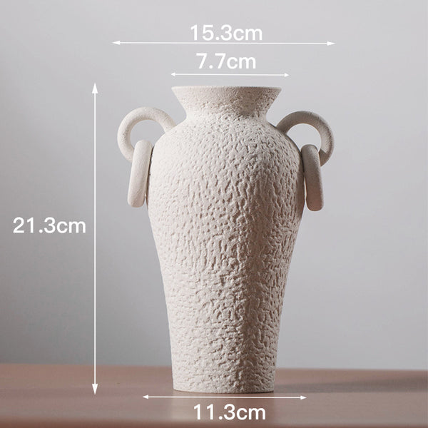Vase en Porcelaine Blanche