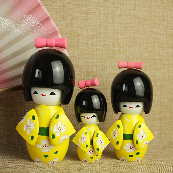 Vintage Kokeshi Dolls