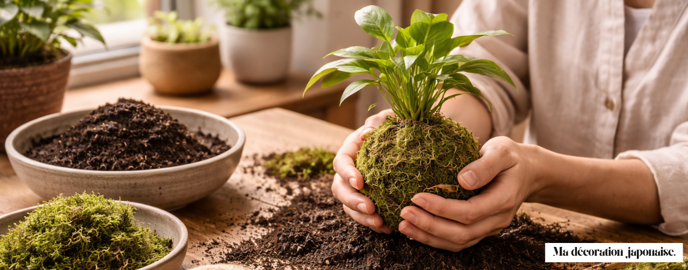 Comment faire un Kokedama ? Le guide complet pour débuter pas à pas