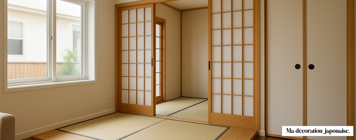 Comment intégrer des tatamis, shōji et fusuma dans une maison occidentale