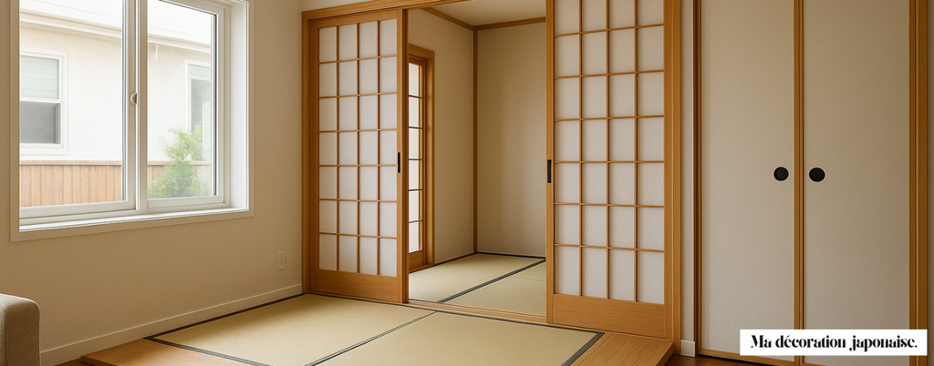 Comment intégrer des tatamis, shōji et fusuma dans une maison occidentale