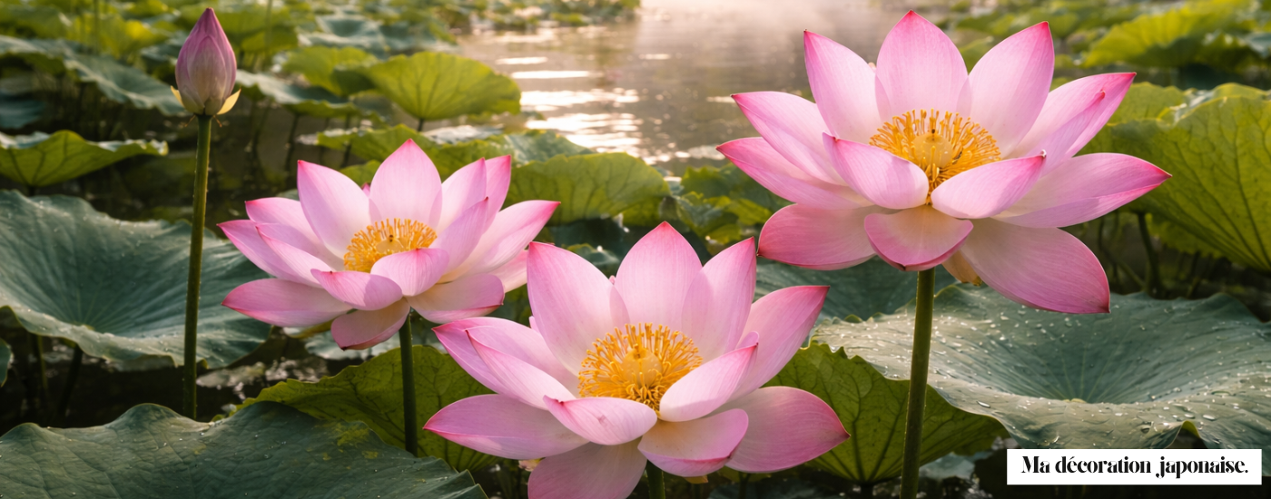 Fleur de lotus : Signification et symbolisme dans la culture japonaise