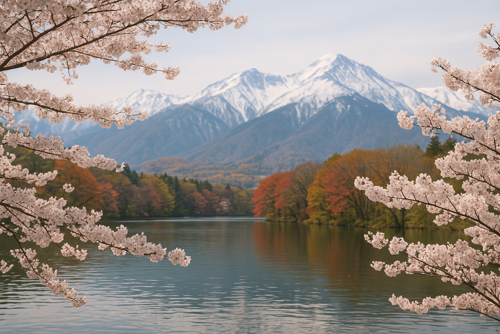 La beauté des saisons au Japon : sakura, érables rouges et neige sacrée