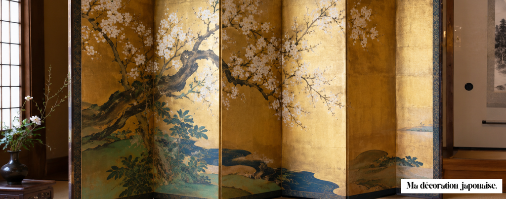 Le byobu : Le paravent japonais traditionnel