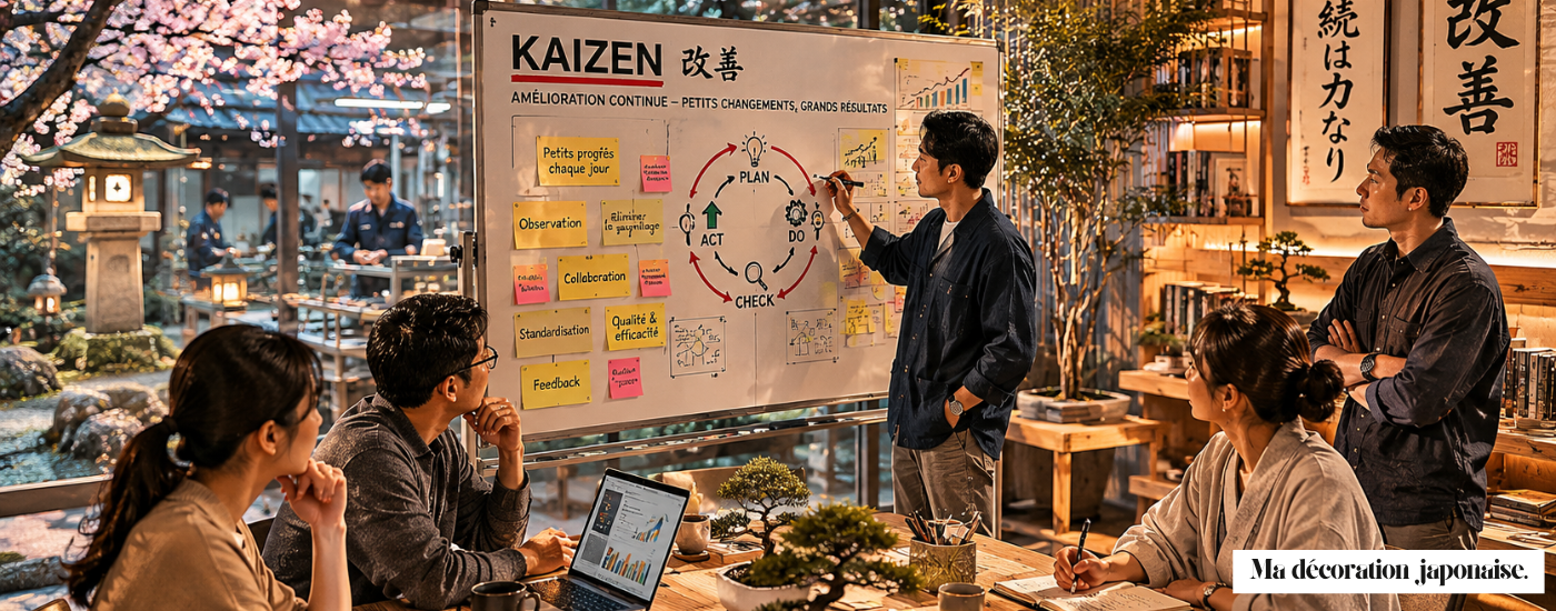Le Kaizen : La philosophie japonaise de l'amélioration continue