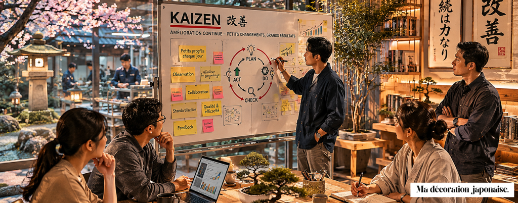 Le Kaizen : La philosophie japonaise de l'amélioration continue