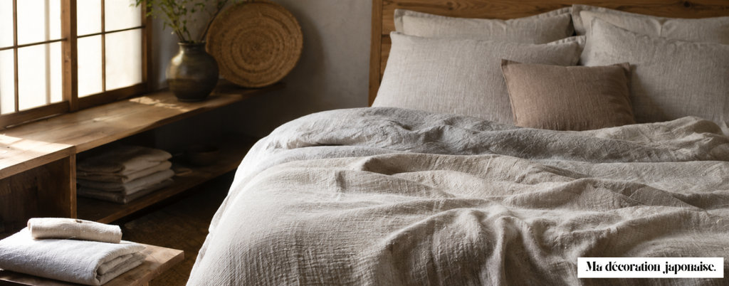 Le lin japonais asa : Un textile naturel pour la déco et le linge de maison