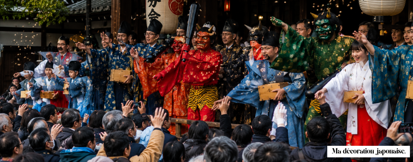 Le Setsubun : Histoire et rituels de la fête des haricots japonaise