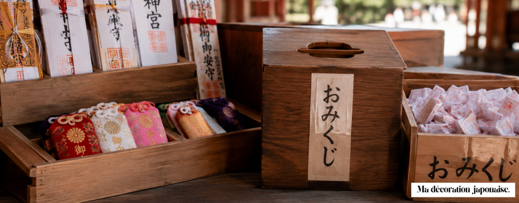 Les ofuda et omikuji : Les oracles et talismans des temples japonais