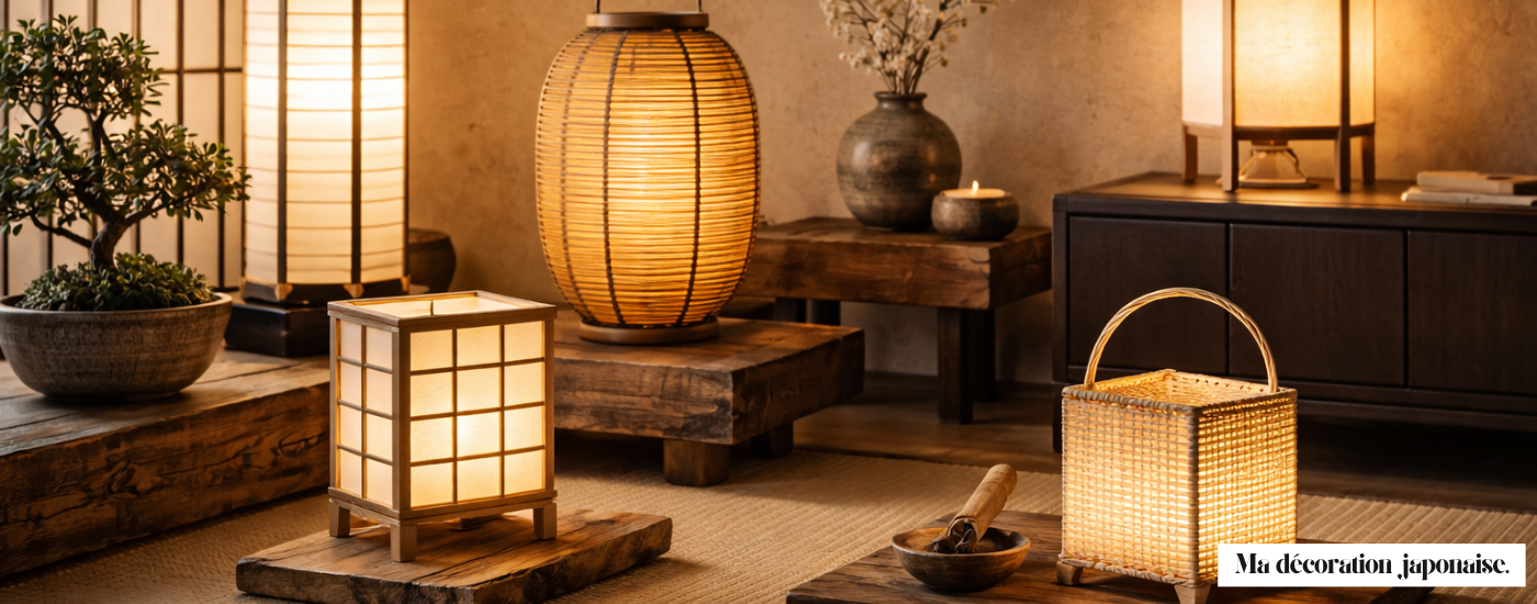 Qu’est-ce qu’une lampe japonaise ? Différences, usages et styles