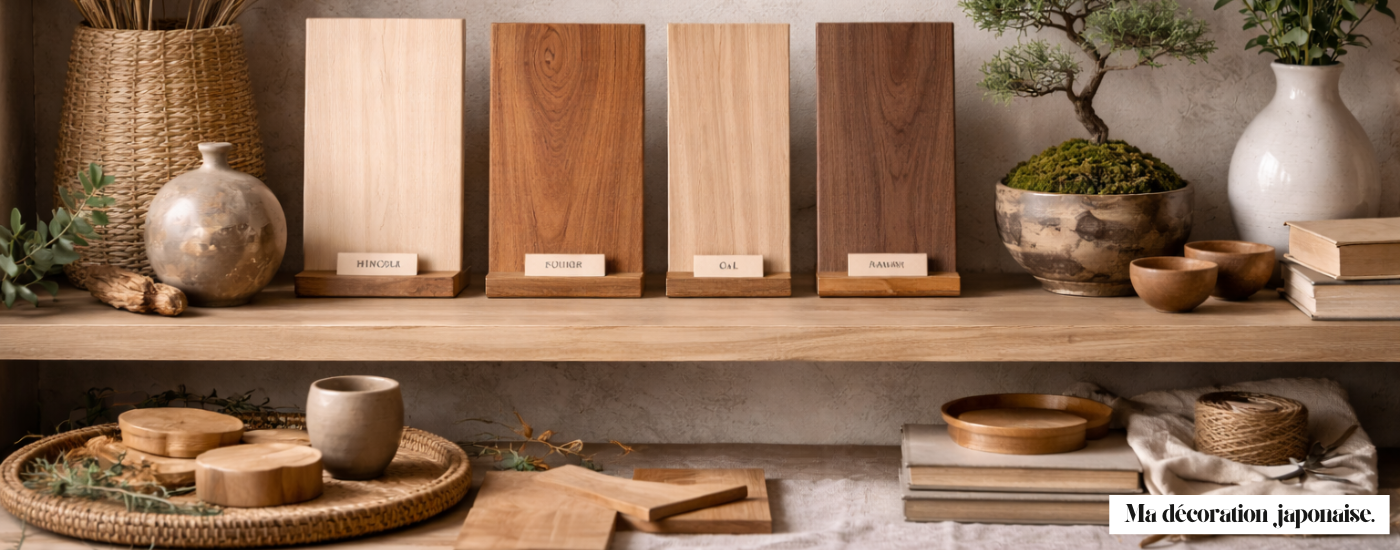 Quels bois japonais choisir pour une décoration naturelle et durable