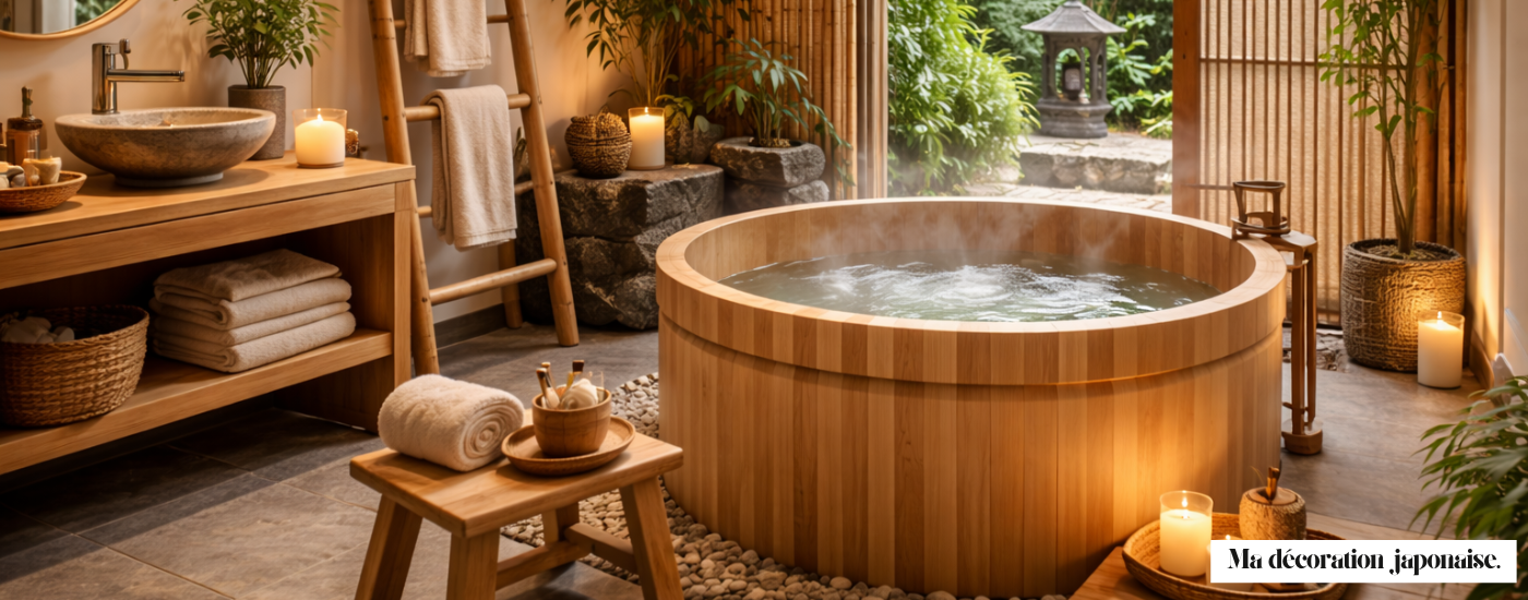 Salle de bain japonaise : Comment créer une ambiance ofuro chez soi