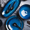 Assiette Japonaise Bleue