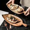 Assiette Japonaise Bois