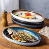 Assiette Ovale