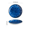Assiettes Japonaises Bleues