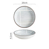 Assiettes Japonaises Bleues