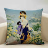 Coussin Tissu Japonais