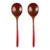 Lot de 2 Cuillères en Bois Japonaises