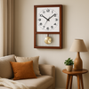 Horloge Japonaise Rétro en Bois