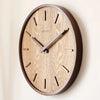 Horloge Murale Bois