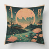 Housse de Coussin Japonais 45 x 45
