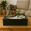 Jardin Zen Miniature avec Fontaine