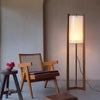 Lampadaire Japonais en Bois