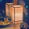 Lampe Japonaise en Bambou