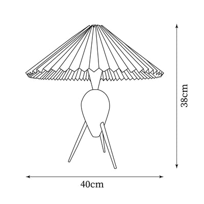 Lampe sur Pied Japonaise