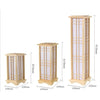 Lampes Japonaises en Bambou