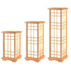 Lampes Japonaises en Bambou