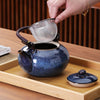 Service à Thé Japonais Bleu