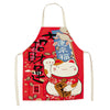 Tablier Japonais en Lin Maneki