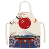 Tablier Japonais - Fuji et Torii