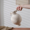 Vase en Porcelaine Blanche